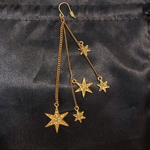 J Crew dangle star earrings